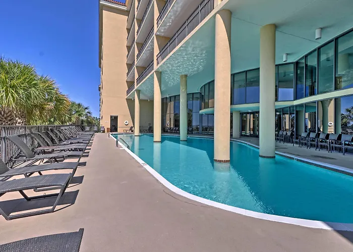 Beachfront Dauphin Island Condo W/ 2 Pools & Sauna
